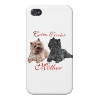 Black & Brown Cairn Terriers Mothers Day iPhone 4/4S Case