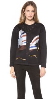 No. 21 Birds Neoprene Sweater