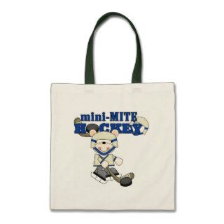 Polar Bear Mini Mite Hockey Tshirts and Gifts Tote Bag