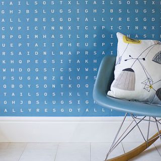 'sugar and slugs' wallpaper sample   seawater by identity papers