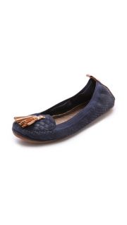 Yosi Samra Croc Embossed Loafers