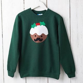 women's christmas pudding jumper by not for ponies