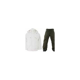 Special Blend Brigade Jacket White Invader w/ Foursquare Q Pants Portland Pine jacket pkg 1210