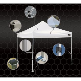 ShelterLogic Alumi-Max Pop-Up Canopy — 10ft. x 10ft., Straight Leg, Model# 22700  Pop Up Canopies