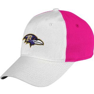 Reebok Baltimore Ravens Breast Cancer Awareness Women's Slouch Adjustable Hat Adjustable  Sports Fan Baseball Caps  Sports & Outdoors