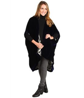 Winter Kate Velvet with Contrast Lining Poncho