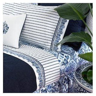 Ralph Lauren Palm Harbor Stripe Queen Flat Sheet   Bed Sheets Queen