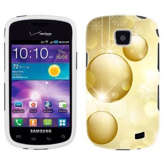Samsung Galaxy Proclaim Christmas Gold Ornaments Phone Case Cover Cell Phones & Accessories