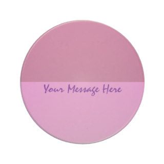 simple purple pink template drink coaster