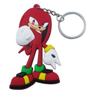 The HEDGEHOG Sonic Knuckles Key Ring Chain  Key Tags And Chains 