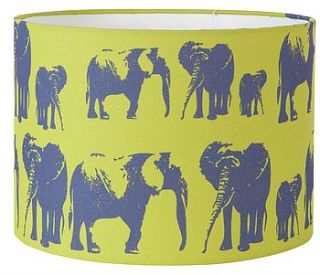 elephant family lampshade by space 1a design