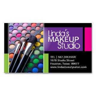 Makeup Studio Business Cards