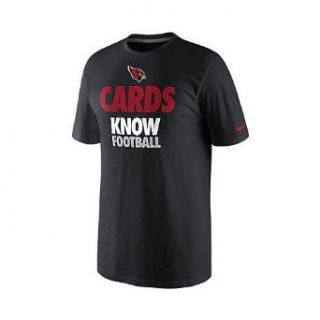 NIKE Men's Arizona Cardinals Draft 2 "Cards Know Football" Short Sleeve T Shirt   Size Medium, at  Mens Clothing store