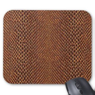 Snake Skin Texture Background Mouse Pad