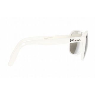 Anon Flasher Sunglasses White/Grey Lens