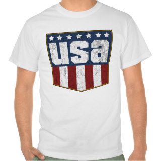 USA (distressed) Tshirts