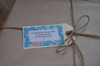crafty party box by make it friday