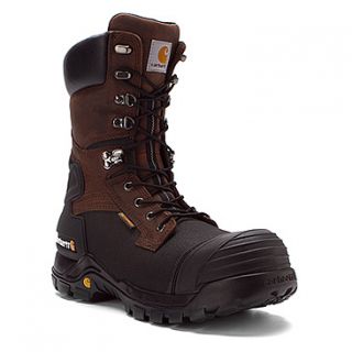 Carhartt 10 Inch Insulated Pac Boot  Men's   Brown Oil Tanned Leather