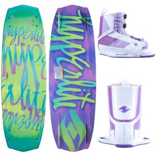 Hyperlite Jade Wakeboard 134 w/ Jinx Boots   Womens 2014