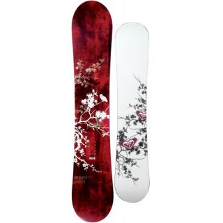 Roxy Silhouette Red/Gold Snowboard 155   Womens