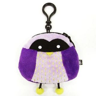 rice monster keychain purse by noodoll