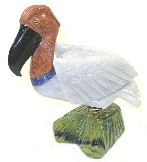 Shop 5 Inch Carved Stone Pelican at the  Home Dcor Store