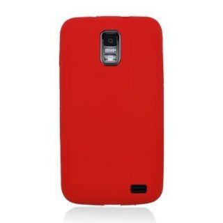 CoverON(TM) Silicone Gel Skin RED Sleeve Rubber Soft Cover Case for SAMSUNG i727 SKYROCKET (AT&T) / GALAXY S II [WCL556] Cell Phones & Accessories