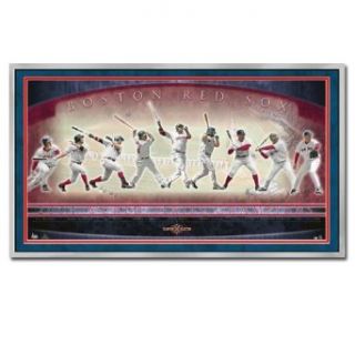 Boston Red Sox   2004 World Series Champions Upper Deck MLB Commemorative Photo Collage  Sports Related Trading Cards  Clothing