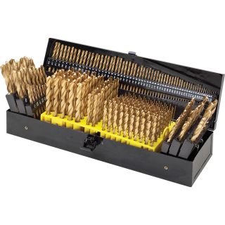 Advantek Titanium Drill Bits — 327-Pc. Set, Model# 19248