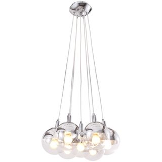 Time 7 light Chrome Ceiling Lamp Zuo Chandeliers & Pendants
