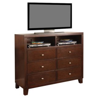 Wildon Home ® Kingman Media 6 Drawer Chest