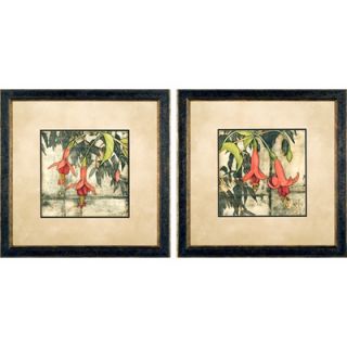 Phoenix Galleries Fuchsia Silhouette Framed Prints