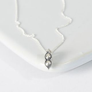 two peas in a pod necklace by suzy q