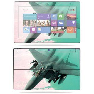 MightySkins Protective Skin Decal Cover for Microsoft Surface RT Tablet 10.6" screen Sticker Skins Fighter Jet Computers & Accessories