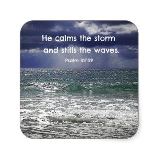 Psalm 10729 He calms the storm and stills theStickers