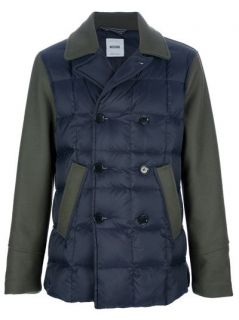 Moschino Contrasting Sleeve Padded Jacket