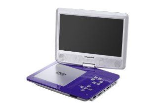 Sylvania SDVD1030 PURPLE 10 Inch Portable DVD Player with Swivel Screen and USB/SD Card Reader   Purple Electronics