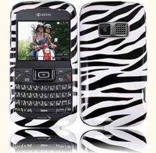 Zebra Hard Case Cover for Kyocera Brio S3015 Cell Phones & Accessories