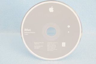 iMac Software Restore Disc Number 1 of 5 Macintosh Version 9.2.2 CD Version 1.0 Part Number 691 3997 A Installation Software Software