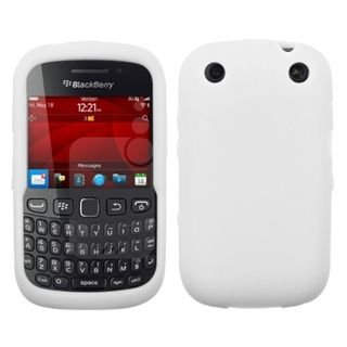 BasAcc Solid White Skin Case For Blackberry 9310 Curve BasAcc Cases & Holders