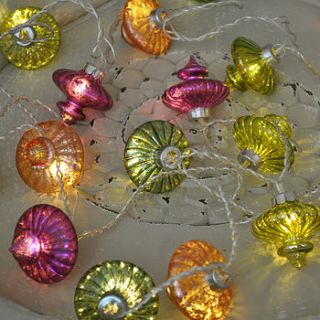 moroccan glass lantern fairy lights by primrose & plum