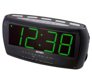 Jensen AM/FM Alarm Clock Radio —