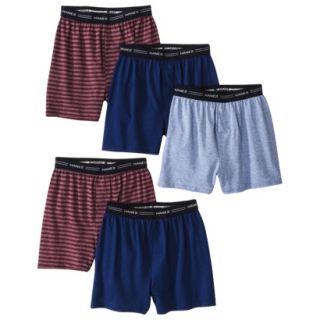 Hanes® Boys Woven Boxer Underwear 5 pack   A
