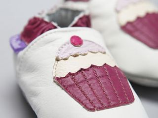 cupcakes soft leather baby shoes by pre shoes