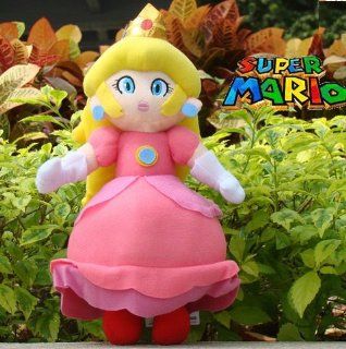 Super Mario Princess Peach Plush Toy Stuffed Toy 7" Toys & Games