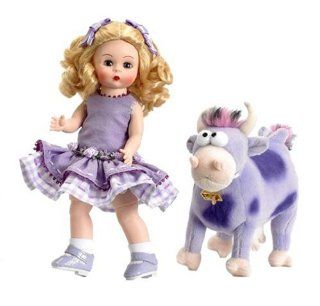 Madame Alexander Dolls I've Never Seen A Purple Cow, 8", Nursery Rhymes Collection Toys & Games