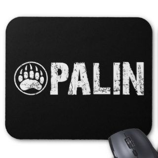 PALIN   Grizzly Paw Print Design Mousepads