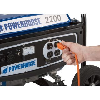 Powerhorse Portable Generator — 2200 Surge Watts, 1800 Rated Watts  Portable Generators