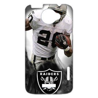 NFL Football Team Logo Oakland Raiders Cool Unique Durable Hard Plastic Case Cover for HTC One X + Custom Design Fashion DIY Cell Phones & Accessories