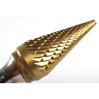 Champion USM4 3/8" Cone shape double cut carbide bur   Power Rotary Tools  